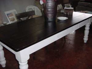 Large 7' 7" COUNTRY CHIC Alabama FARM TABLE - Seats 8-10