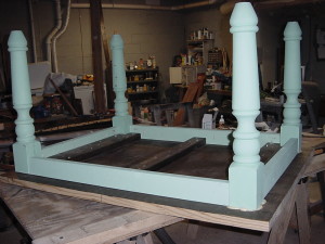 Porch Table in Construction