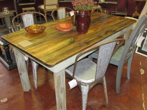 31" x 60" Hand Crafted Farmhouse Rustic Table