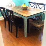 The Customer Specified Table in Her Home