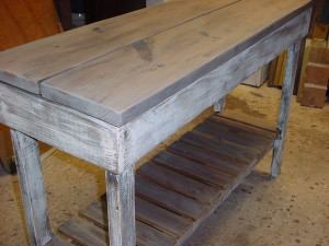 Outdoor-Indoor Buffet Bar Table (19" x 54")