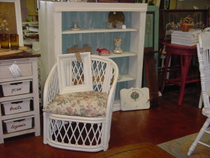 RATTAN CHAIR with CUSHION 