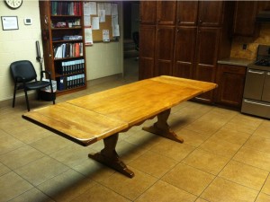 35 Year Old Fire Station Kitchen Table