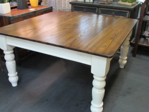 54" SQUARE FARM HOUSE TABLE