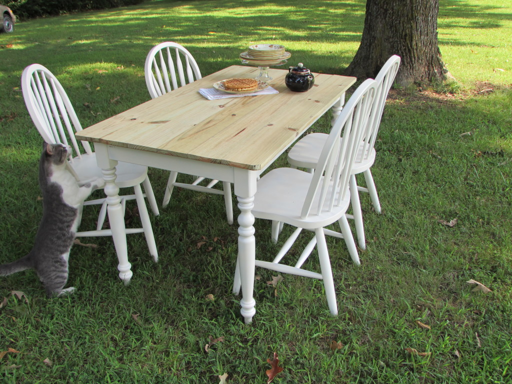 FARM TABLE And CHAIR SET (31" x 54")